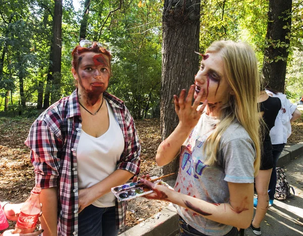 Zombie parade in kyiv