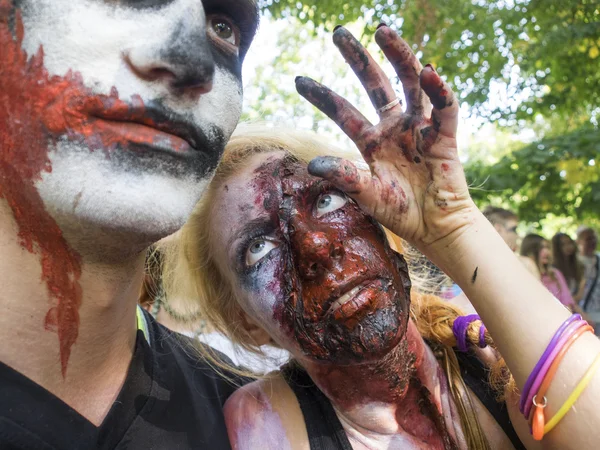 Zombie parade in kyiv