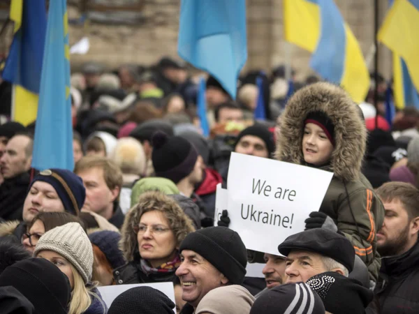 Rallies in Honor of Victims of Maidan