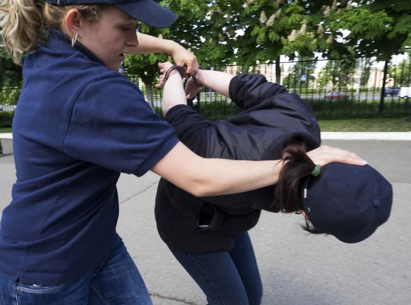 Policemen in the Institute for Police training Ukraine