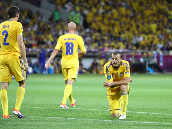 UEFA EURO 2012 football game Ukraine vs Sweden