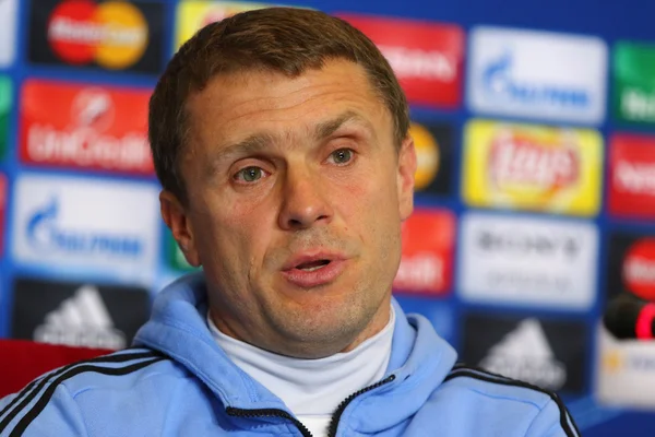 Press-Conference before UEFA Champions League game Dynamo Kyiv v