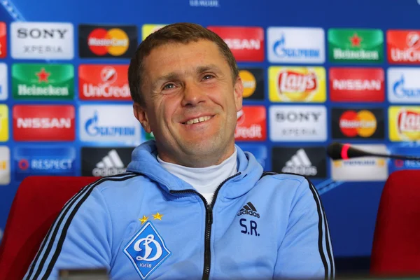 Press-Conference before UEFA Champions League game Dynamo Kyiv v