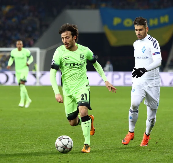 UEFA Champions League game FC Dynamo Kyiv vs Manchester City in