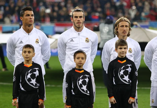 UEFA Champions League game Shakhtar vs Real Madrid