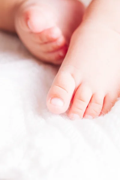 Baby close up foot