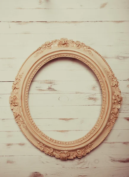 Oval vintage frame
