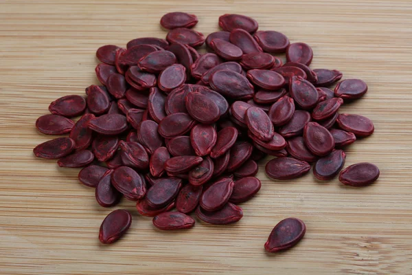 Red pumpkin seeds