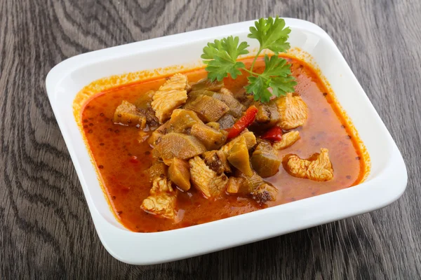 Red spicy curry
