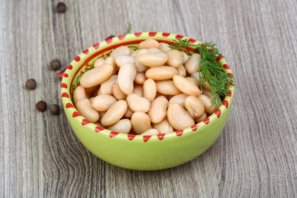 White canned beans