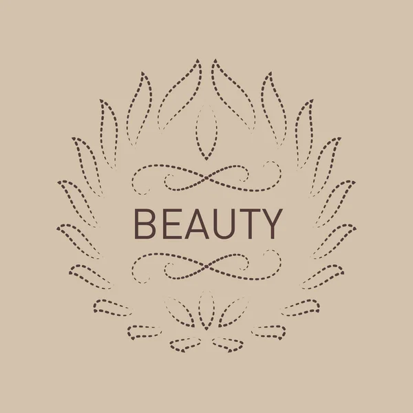 Floral logo template for Beauty salon