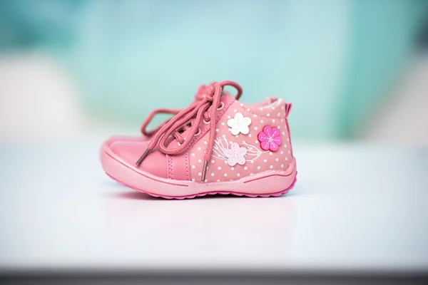 Pink shoes for baby