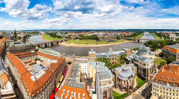 Dresden and river Elbe