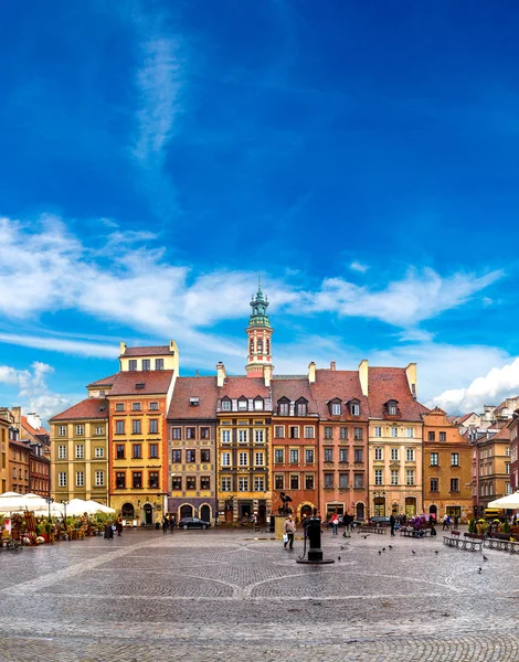 Old town square in Warsaw