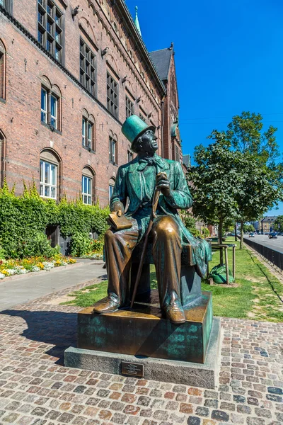 Hans Christian Andersen statue in Copenhagen
