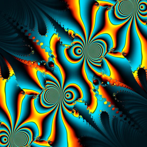 Colorful Fractal Background. A fractal is a natural phenomenon o