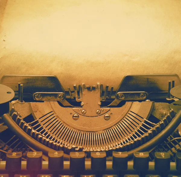 Old retro typewriter