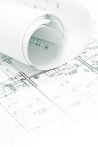 Rolls of engineering drawings