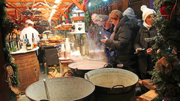 Christmas market in Budapest