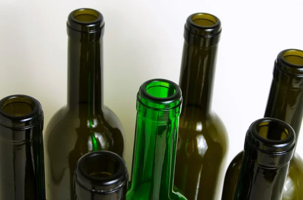Glass bottles for industrial utilization.