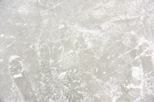 Ice Patterns on Skating Rink