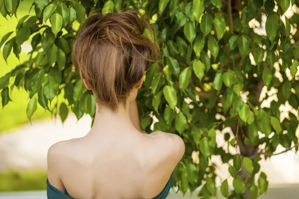 Beautiful female shoulders