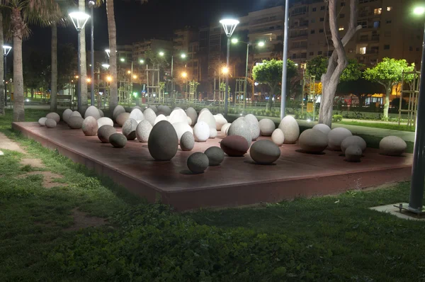 Egg Sculpture in the Park of modern sculpture