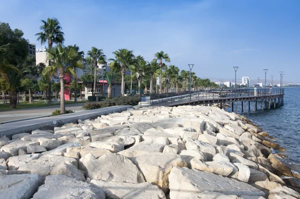 Promenade alley in Limassol