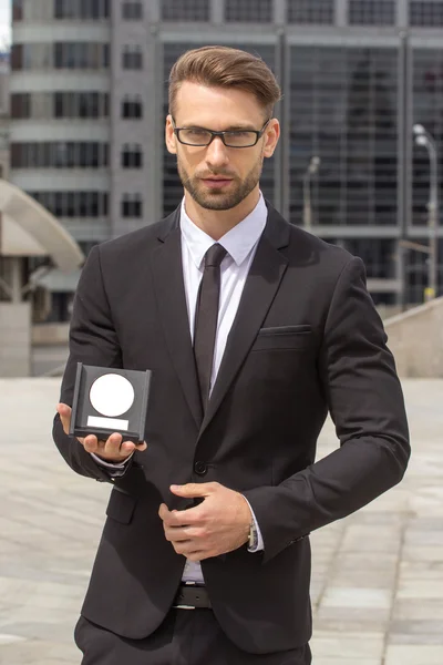 Businessman awarded with award
