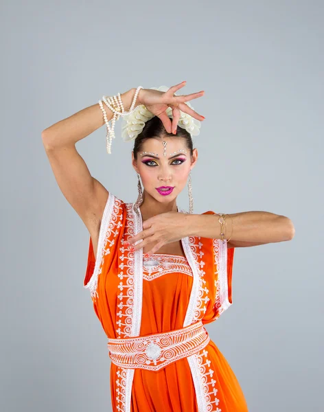 Indian girl dancing