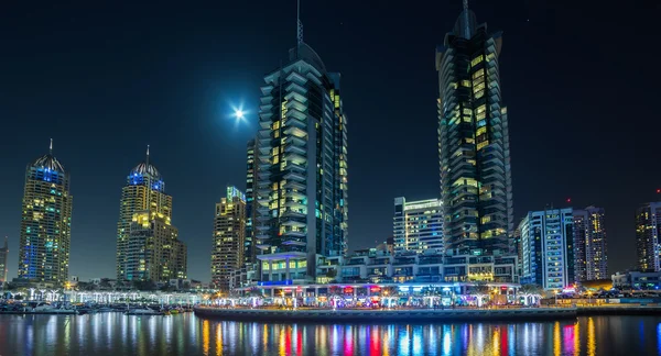 Marina night, Dubai, UAE.