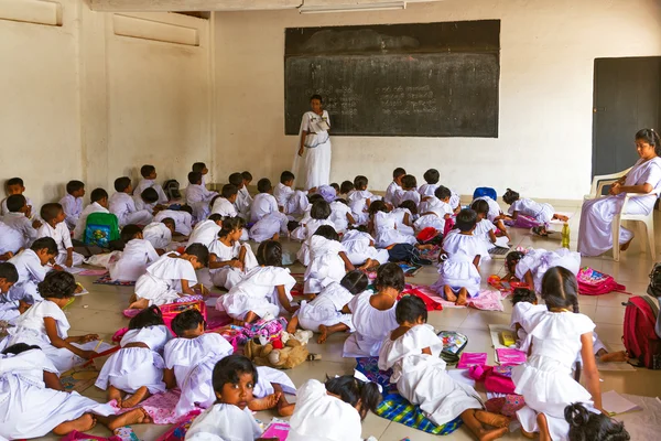 Lesson in school Sri lankan