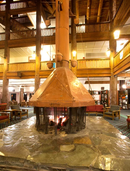 National Historic Landmark - Many Glacier Hotel interior