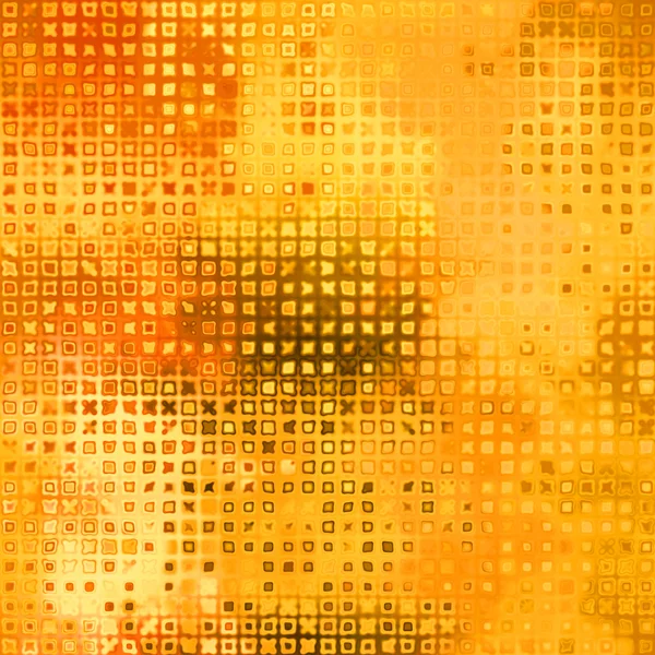 Art abstract pixel geometric pattern background in gold, red and