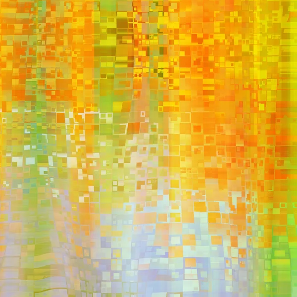 Art abstract pixel geometric  pattern background in gold, orange