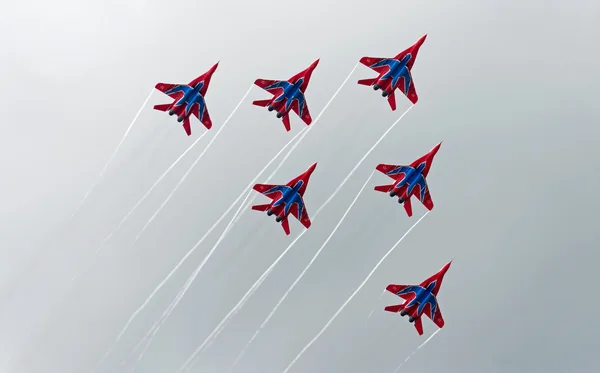 Russian aerobatic group Strizhi