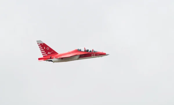 Shows demonstration flight at MAKS 2015.