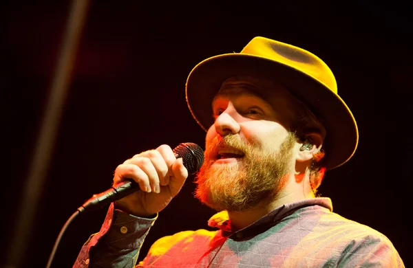 Alex Clare performing live in Moscow