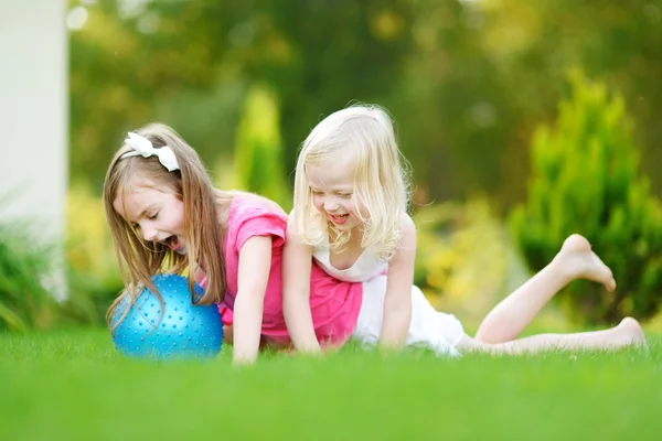 Sisters having fun together