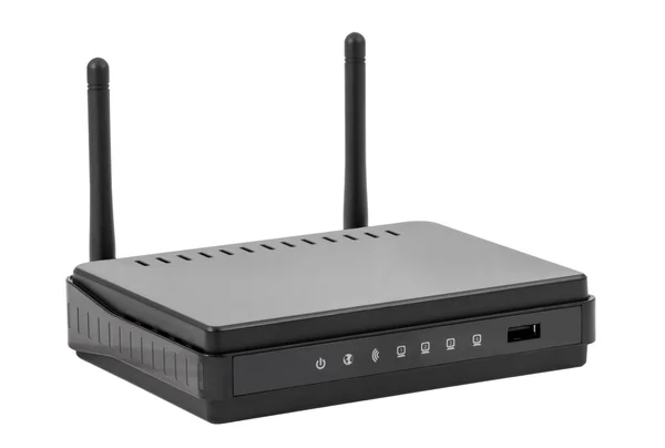 Electronic collection - black wireless internet network wi-fi router