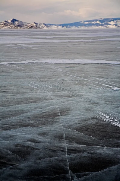 Winter baikal ice