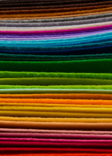 Multicolor wool felt
