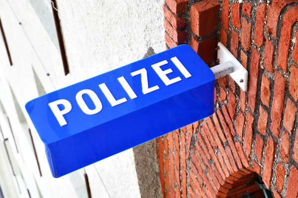 Police stantion sign