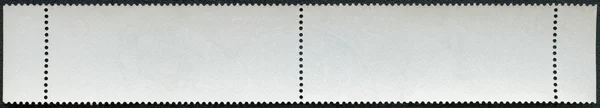 Blank postage stamp block souvenir sheet on black background
