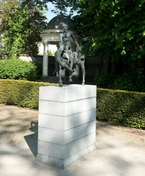 The Arendts Garden has modern sculpture representing the Four Ho