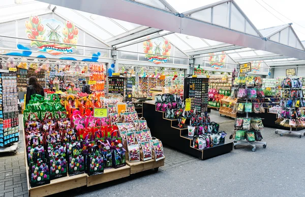 The flower market in Amsterdam