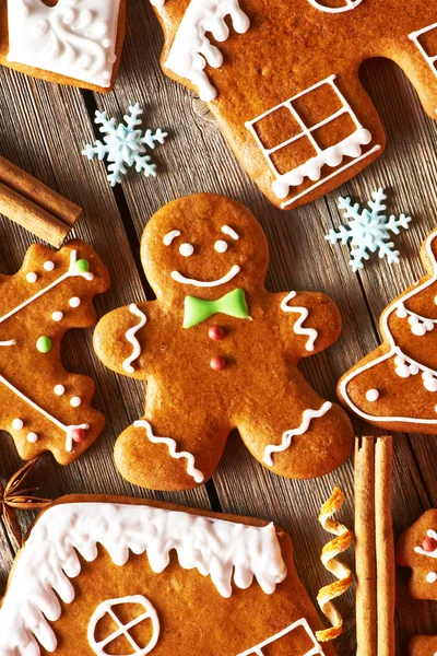 Christmas homemade gingerbread cookies