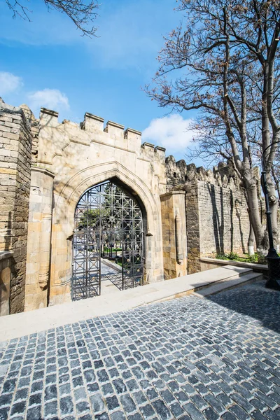 Old gates in Icheri Sheher, Baku Azerbaijan