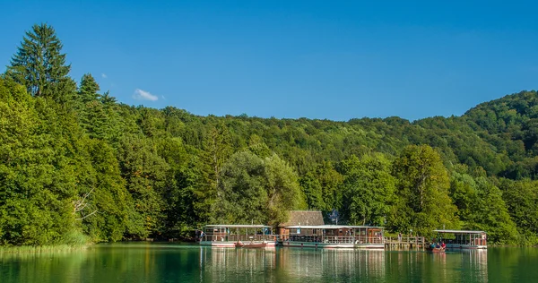 Waterfalls in National Park Plitvice Lakes