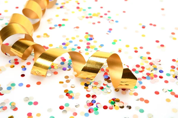 Decorative tape with confetti